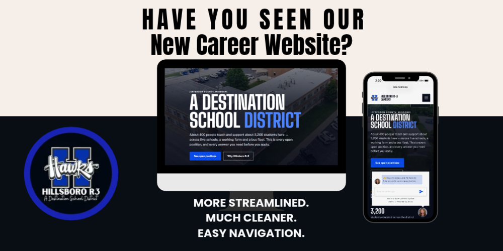 Have you Seen our New Career Website? It's More Streamlined. Much Cleaner. Easy Navigation.