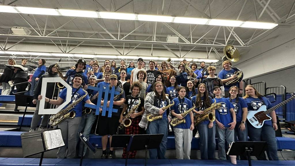 Image of the Hillsboro Hawks High School Band