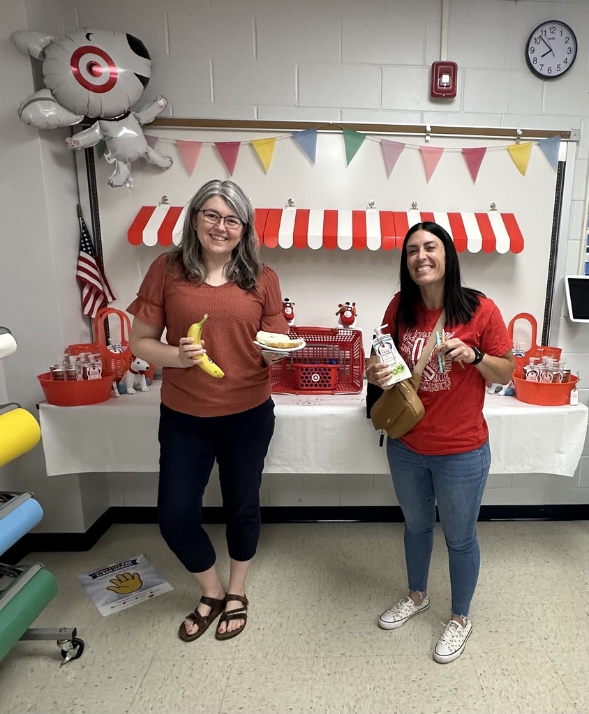 Two teachers enjoying the beginning of Teacher Appreciation Week
