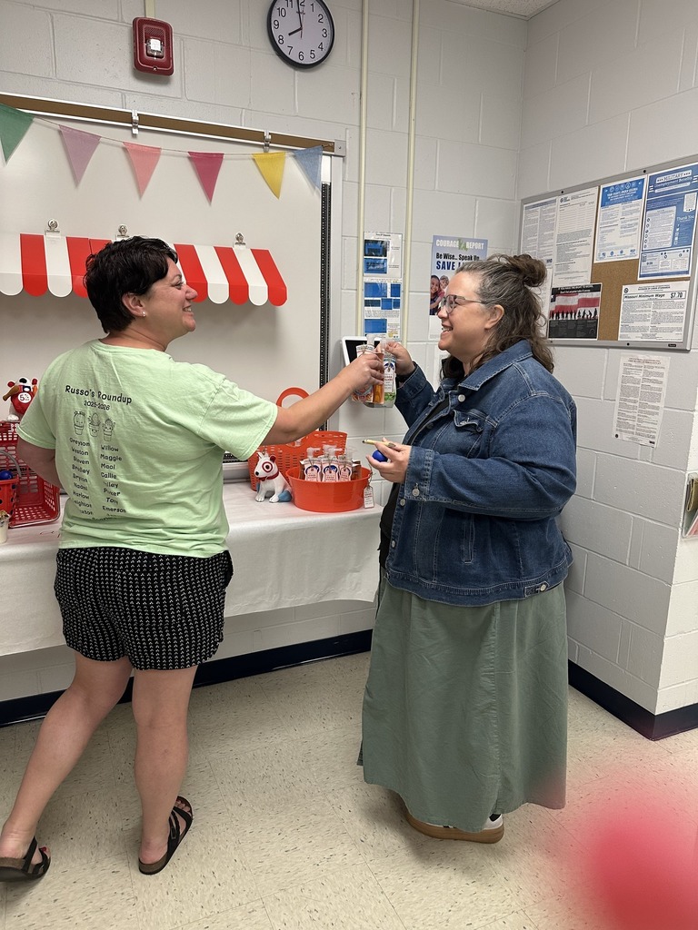 Two teachers enjoying the beginning of Teacher Appreciation Week