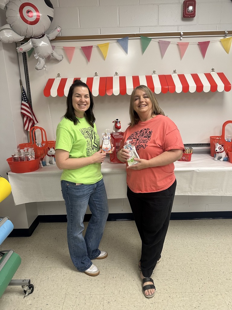 Two teachers enjoying the beginning of Teacher Appreciation Week