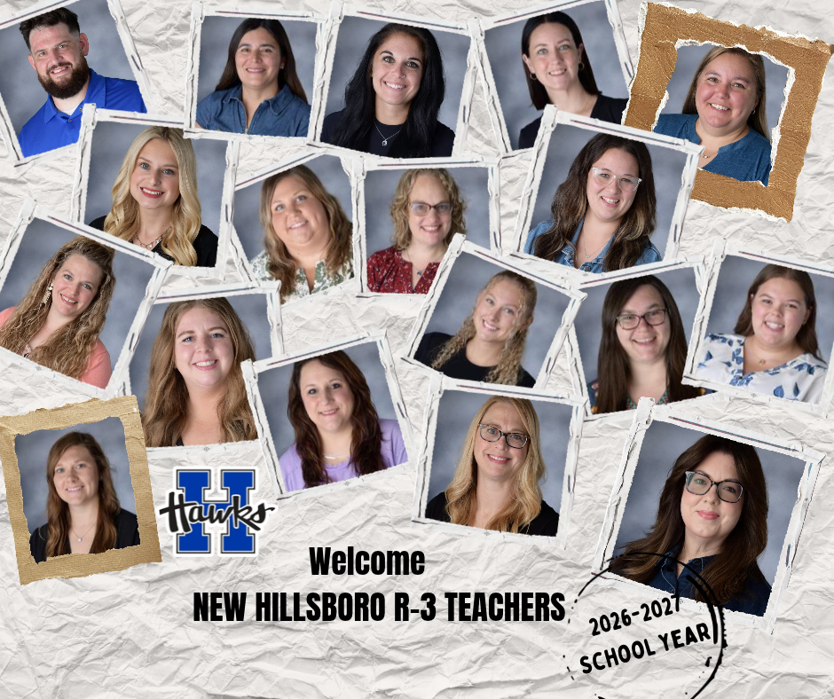 Welcome New Hillsboro R-3 Teachers
