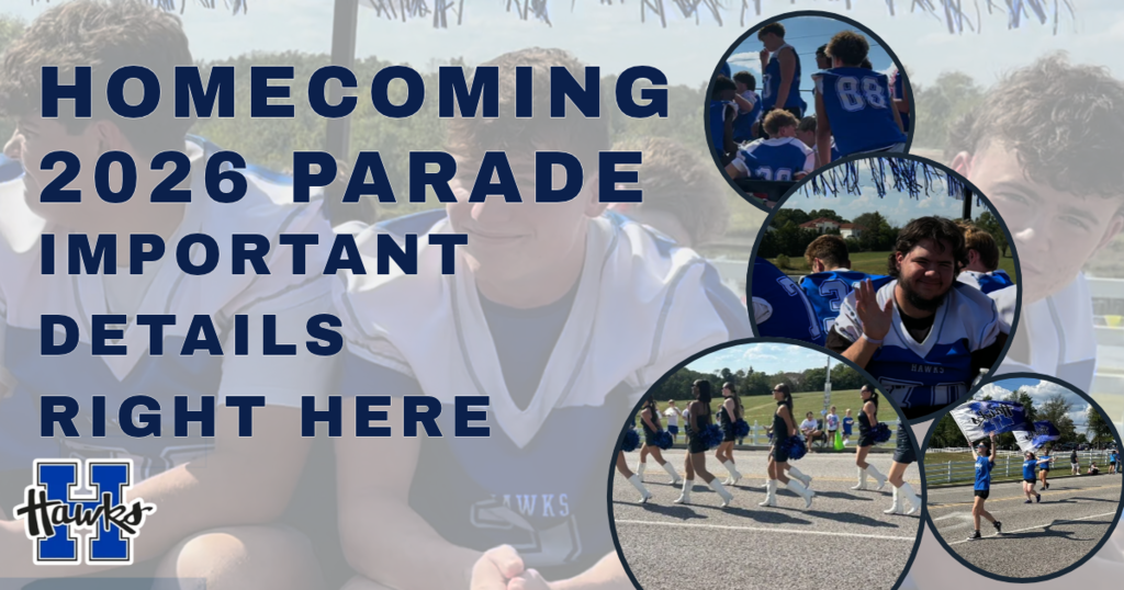 Homecoming 2026 Parade. Important Details Right Here.