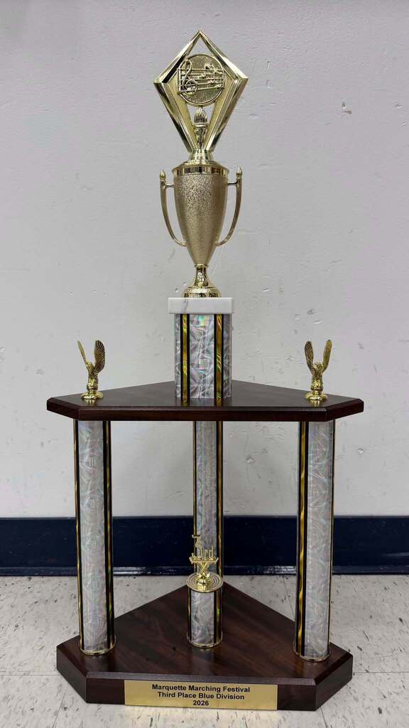Congratulations to the Marching Hawks for taking 3rd place in the Blue division over the weekend at the Marquette Marching Festival. Thank you for your hard work this season! #BoroBuilt
