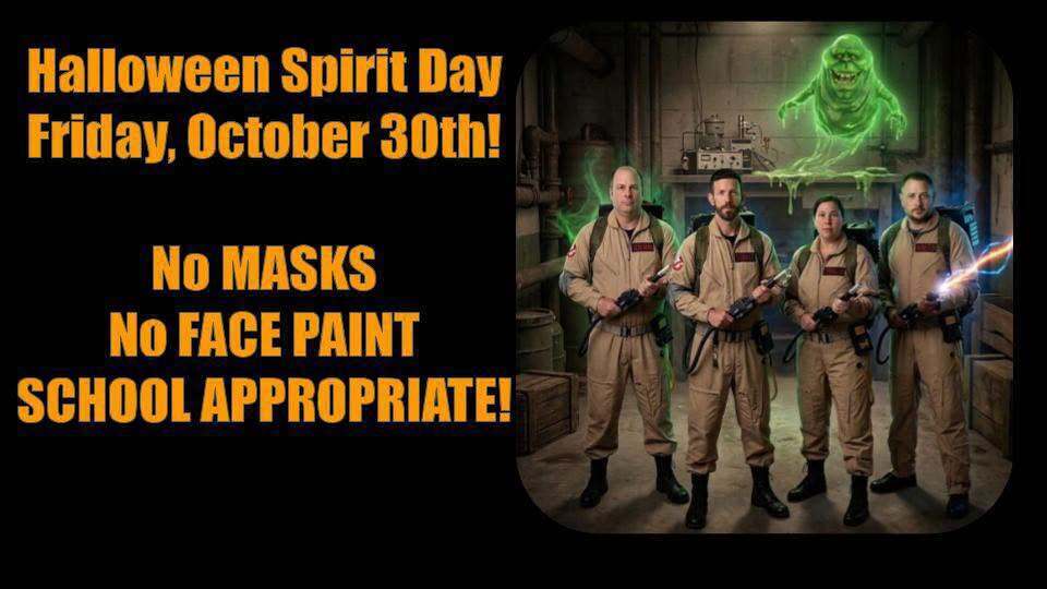Let’s have some fun on Friday! No Masks No Face Paint School Appropriate