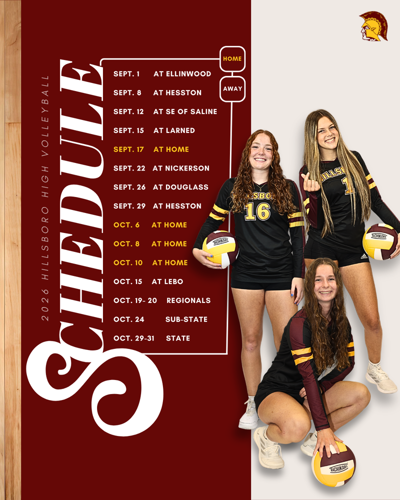 Hillsboro Volleyball Schedule