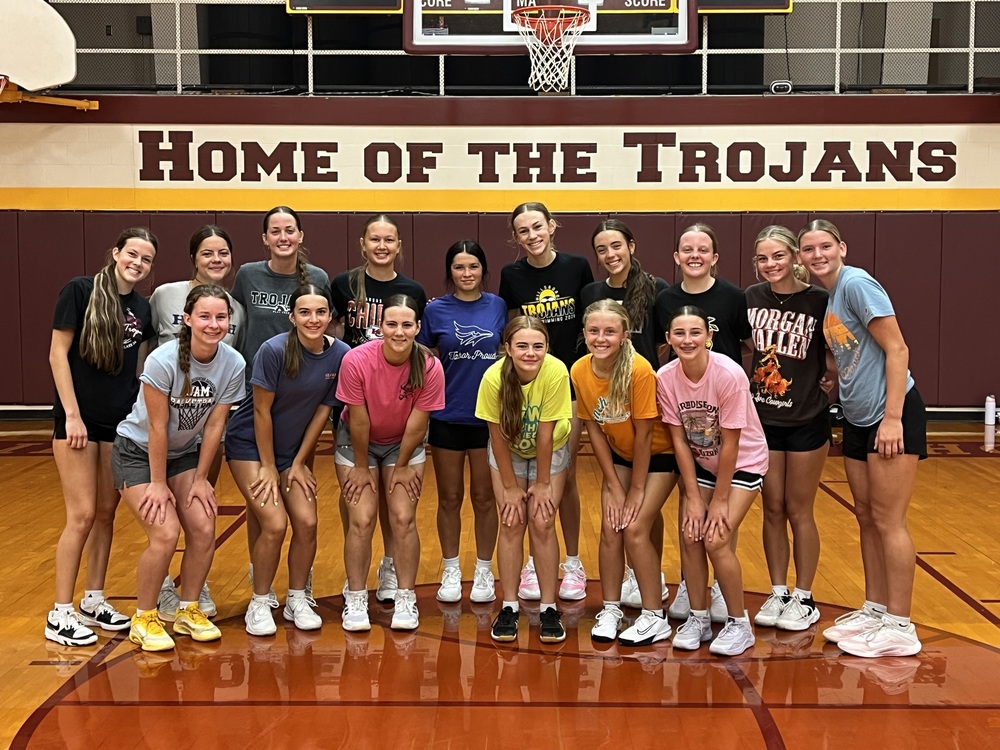 High School Girls Basketball Team