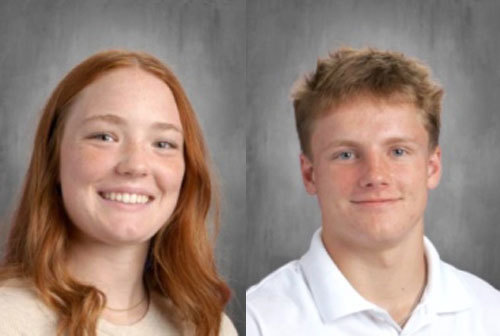 Mackenzie D'Albini and Aaron Hein