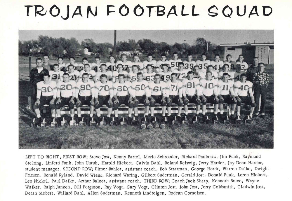 1956 Trojan Football