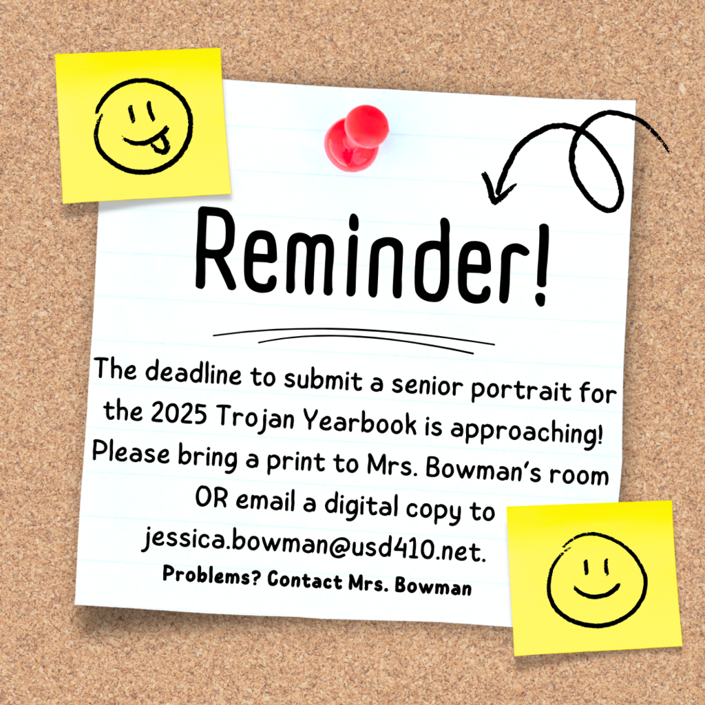 Sr Portrait Reminder