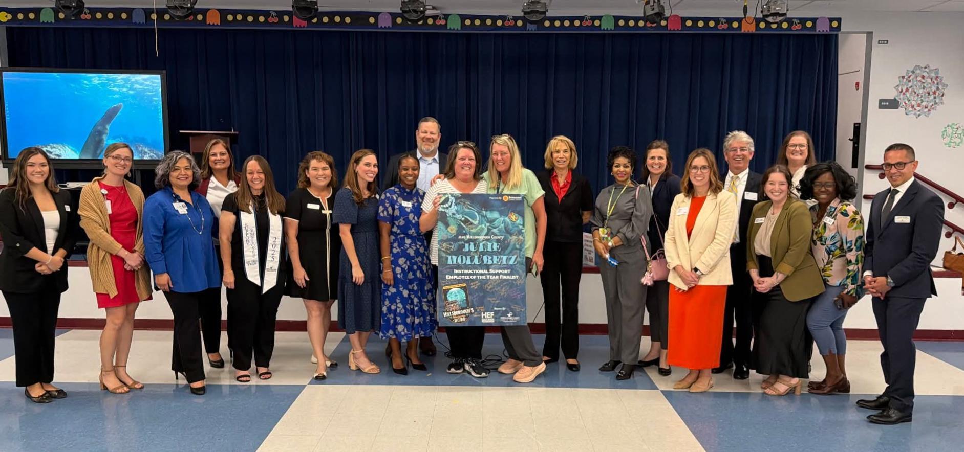 Ms. Julie is 2026 Instructional Support Employee of the Year