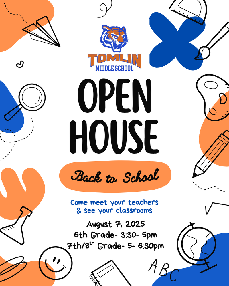 Tomlin Open House Flyer