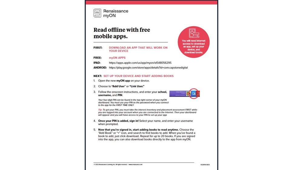 Read offline with free mobile apps