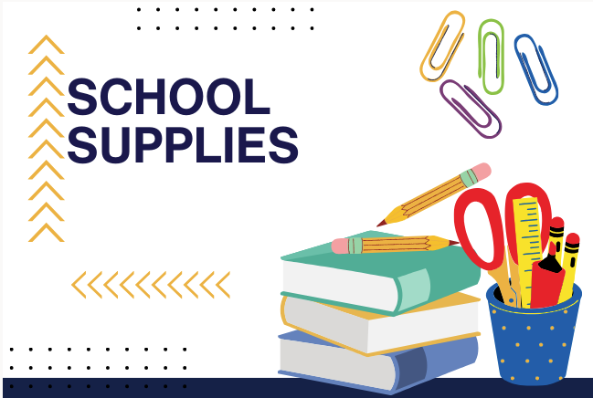 Kindgarten supply list