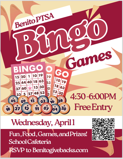 PTSA Bingo