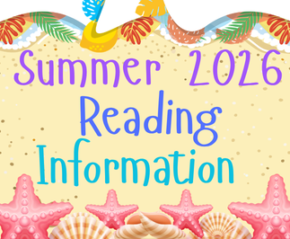 Summer Reading Information 2026