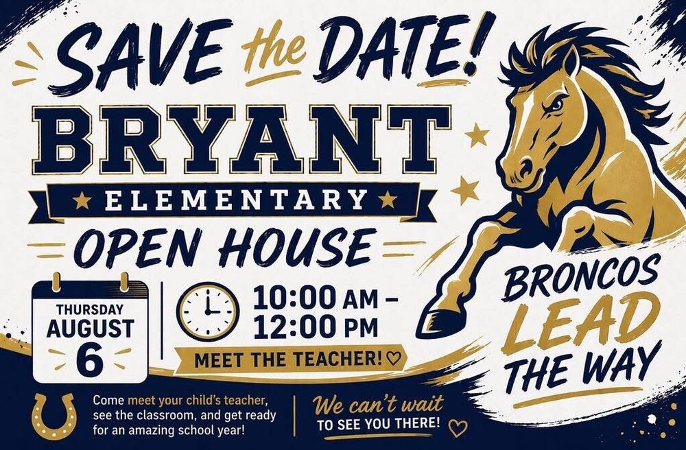 Save the Date Open House Flyer
