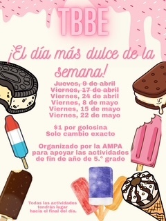 ¡el día màs dulce de la semana!