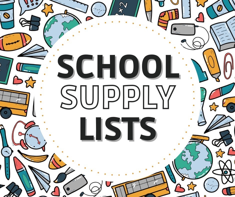School Supply Lists
