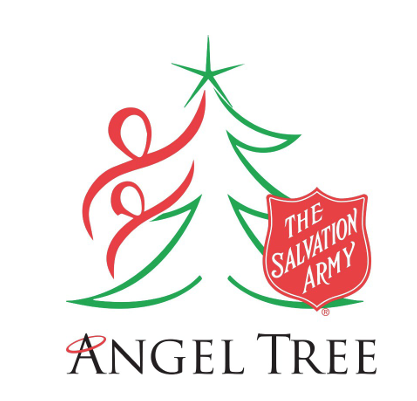 outline of a tree and the salvation army logo