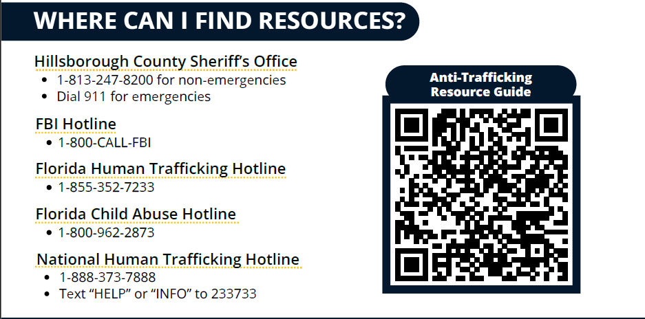 Anti - trafficking resources