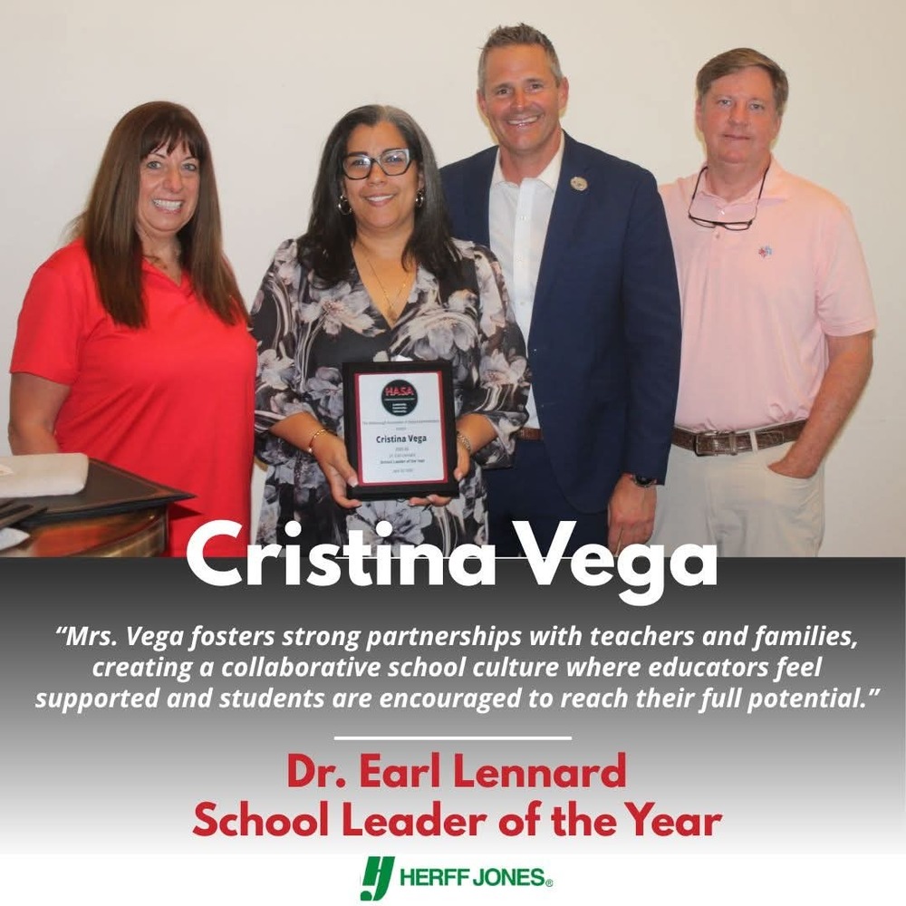 Dr. Earl Lennard School Leader of the Year