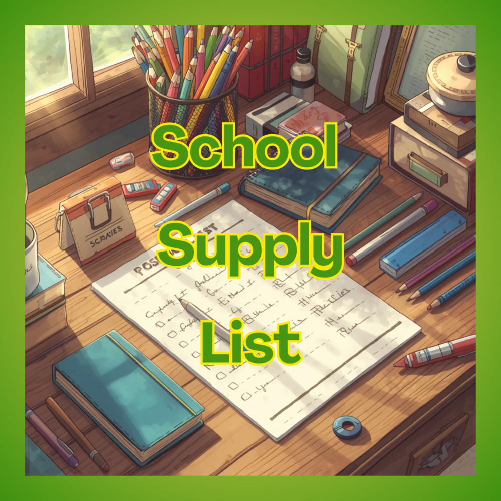 School Supply List