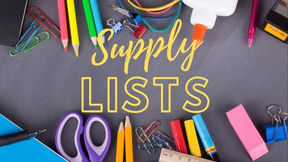 Supply List 2025