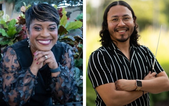 Ernesta “Mrs. Chick” Chicklowski and Francisco Quixtan