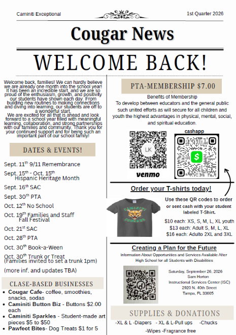 Cougar News 1st Quarter 2026