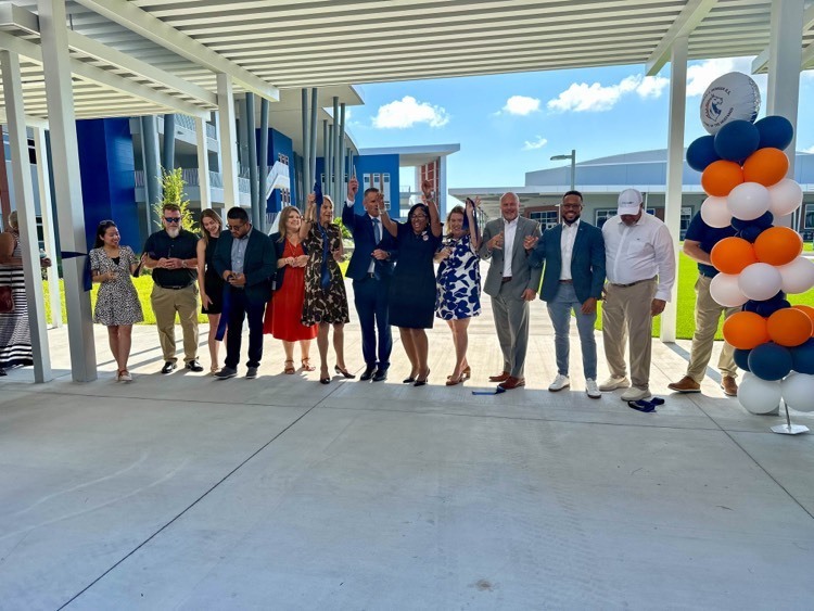 Morgan HS Ribbon Cutting