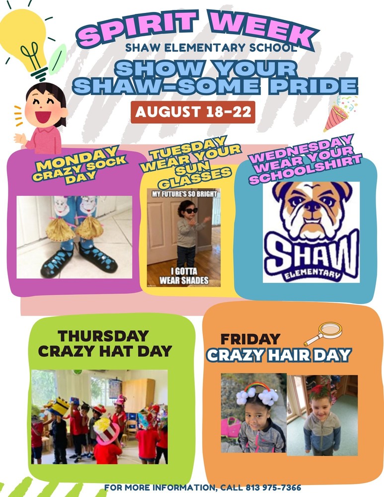 Poster with theme dates