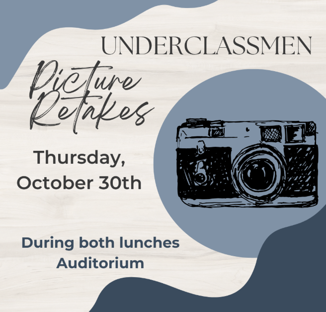 Underclassmen Retakes October 30