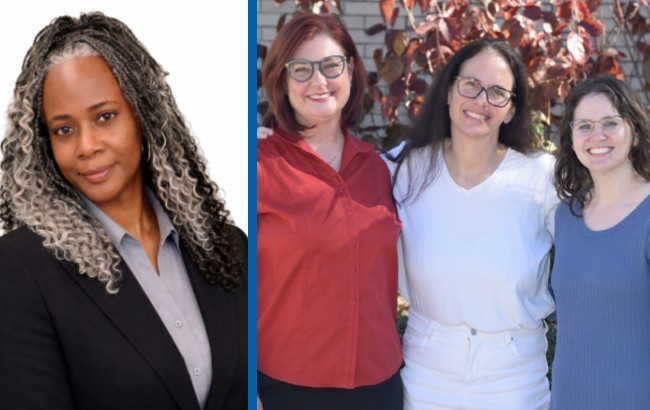 Donna Kemp, Stevie Hodgkins, Dr. Lori Bradner, and Lisa McGuin