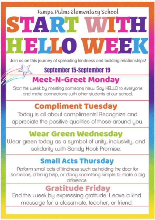 Start With Hello Week