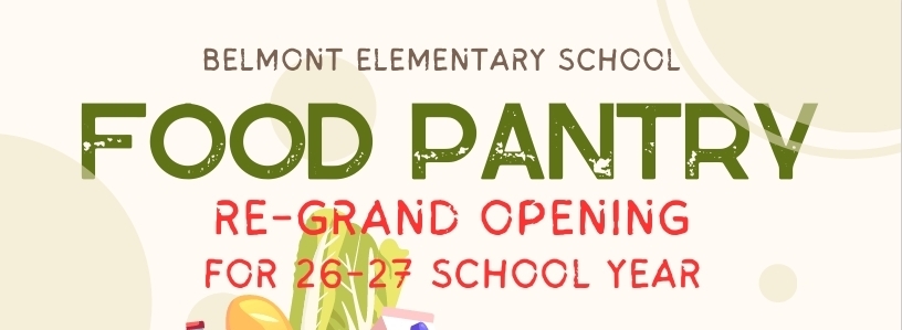 Food Pantry Re-opening