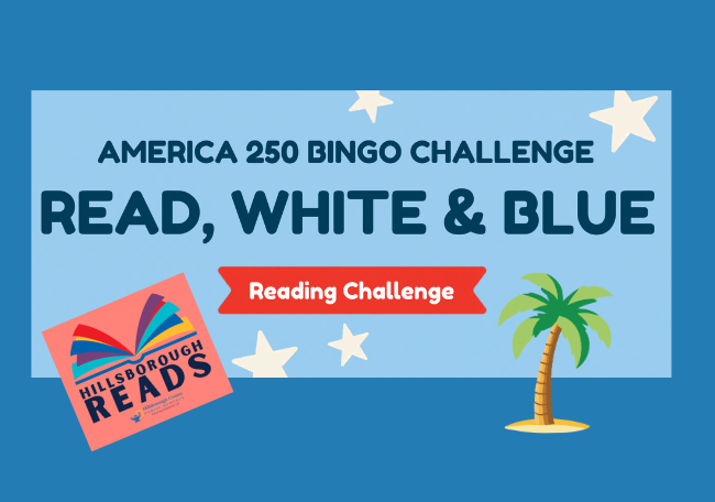 Read, White & Blue Reading Challenge