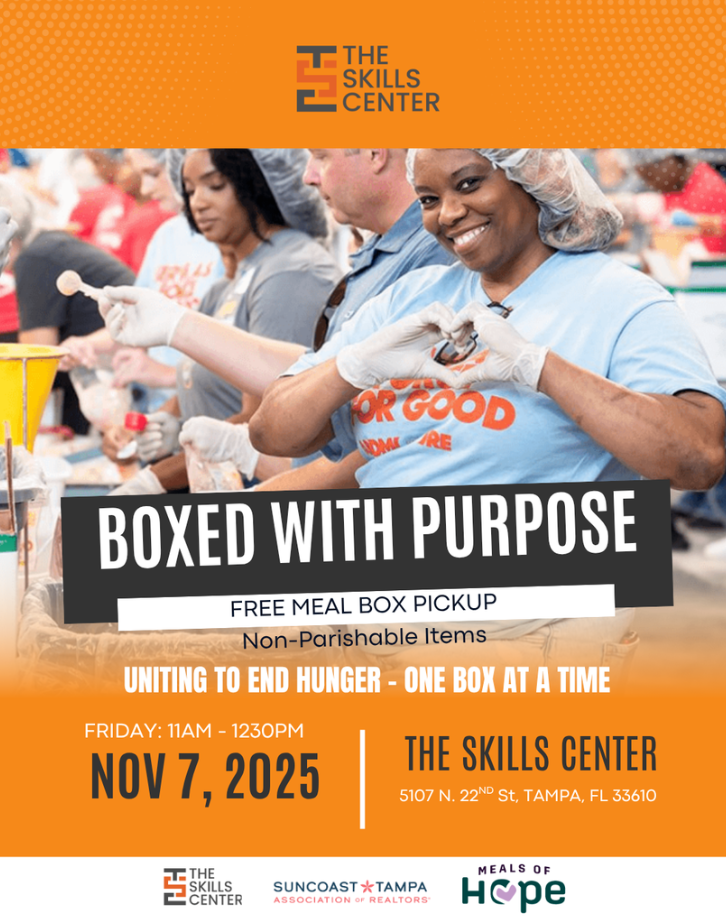Food assistance available on Nov. 7th at the Skills Center