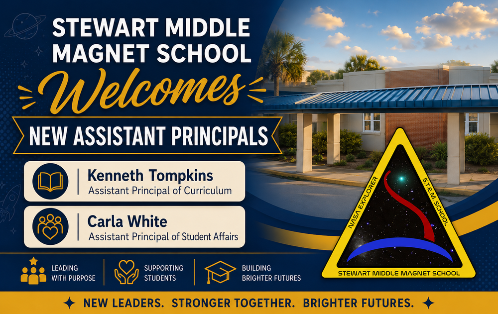 Stewart Welcomes new AP's Kenneth Tompkins & Carla White