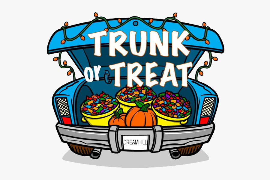 Car Trunk with candy