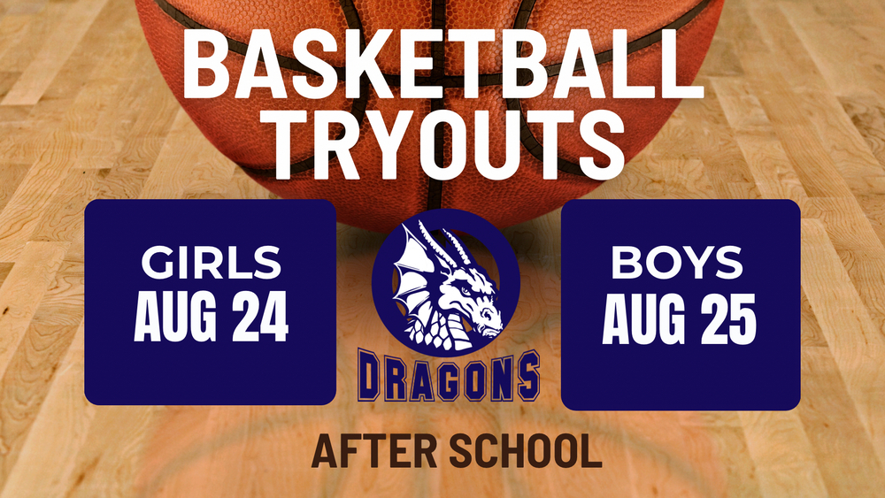 Davidsen Basketball Tryouts Aug 24-25