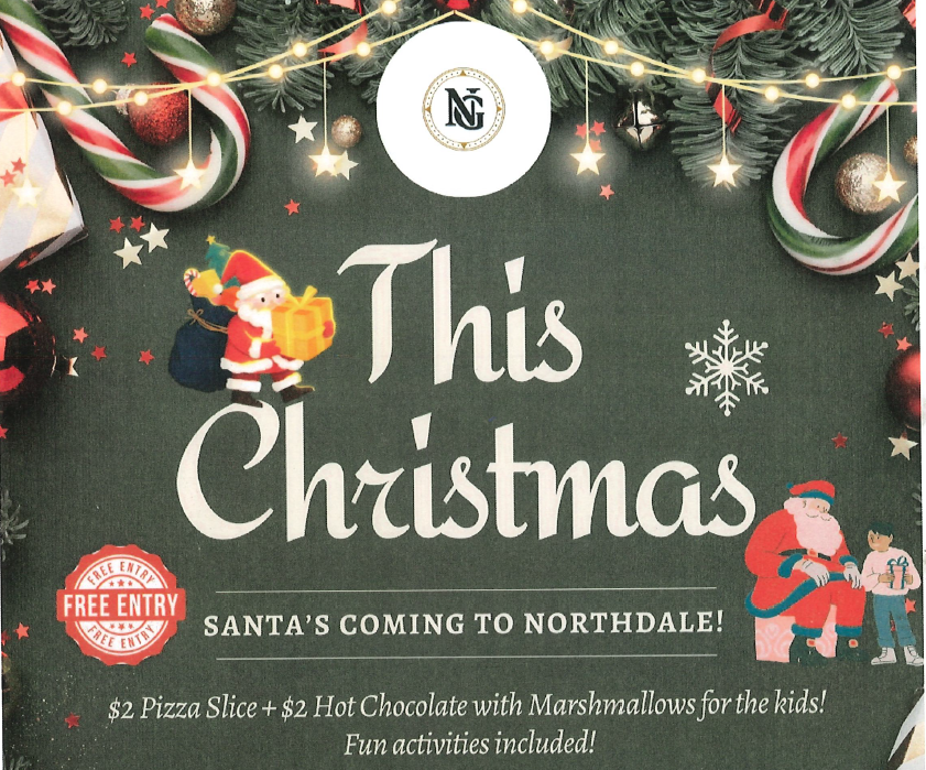 December 19th Community event at Northdale Golf Club 4pm