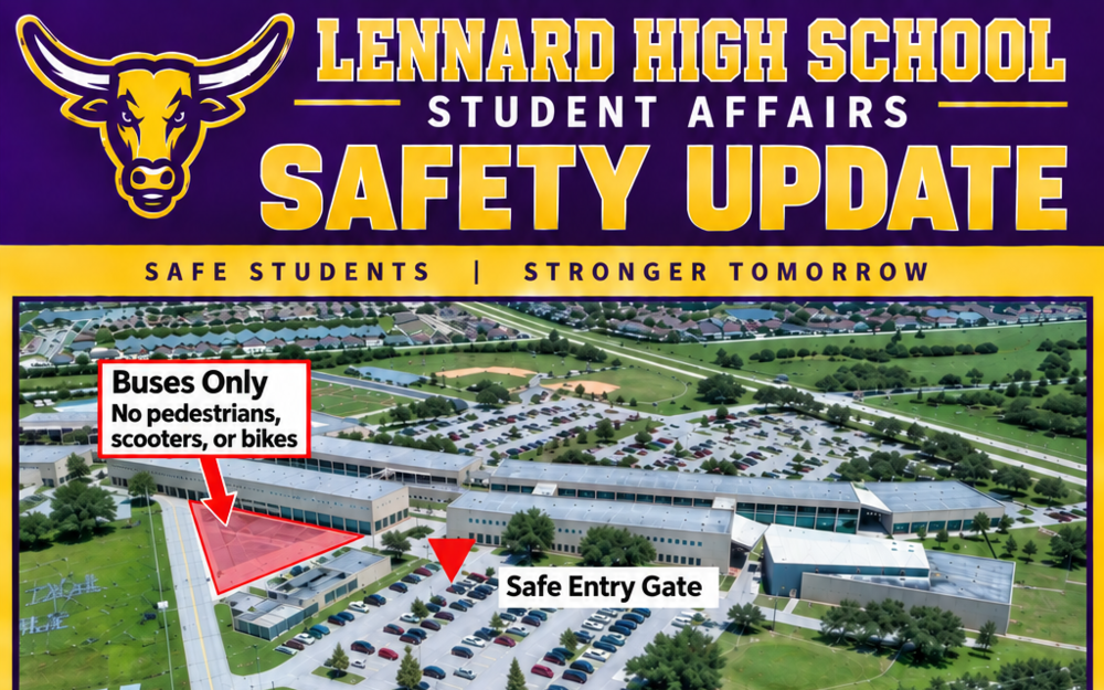Lennard Safety Updates - Student Affairs - See article for more information