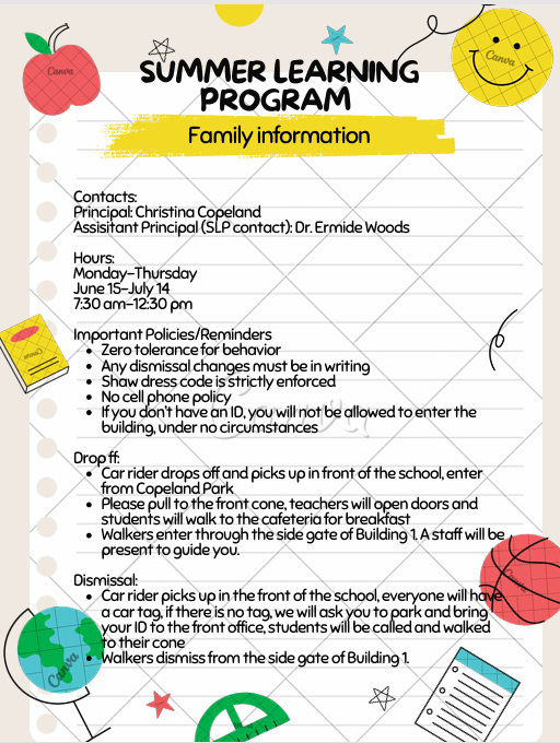 Summer Learning Program Eng
