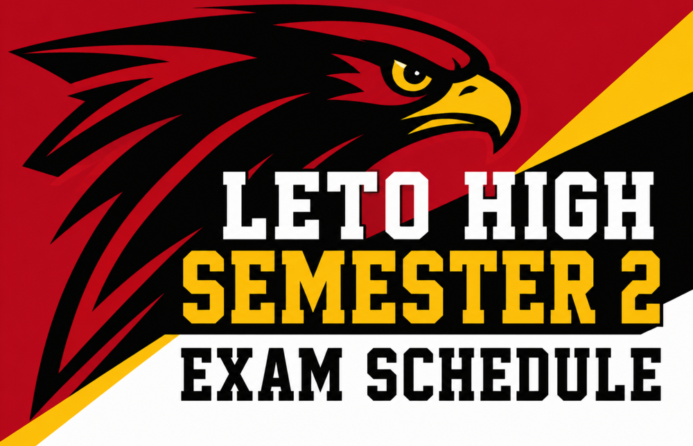 Exam Schedule Semester 2