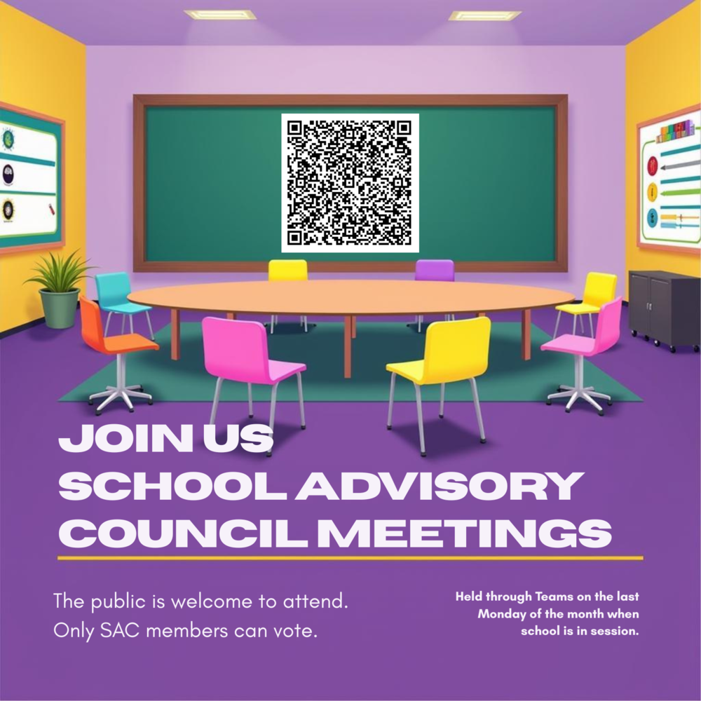 School Advisory Council Meeting is Today, September 29!
