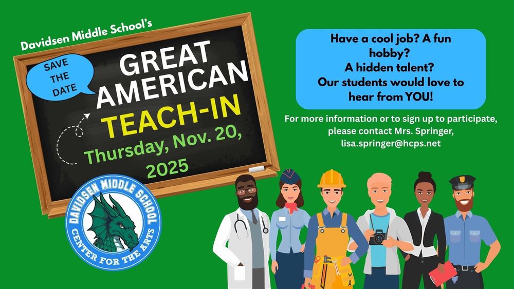 Green background with chalkboard and workers from various occupations.