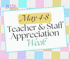 Teacher & Staff Appreciation Week