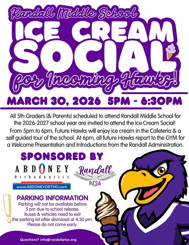 Ice Cream Social Flyer