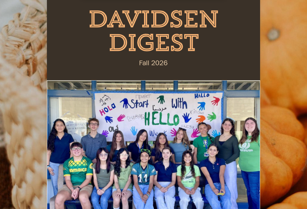 Davidsen Fall Newsletter